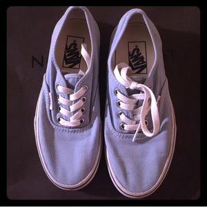 Baby blue vans